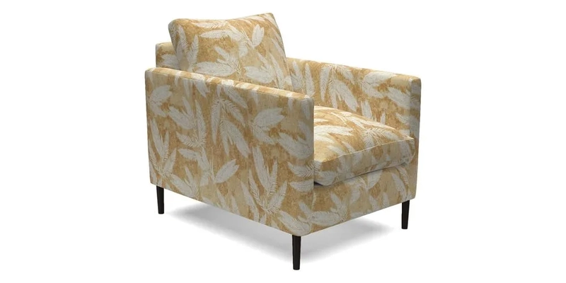 Heyshott Chair in Two Tone Plain Biscuit. Loose cover option available