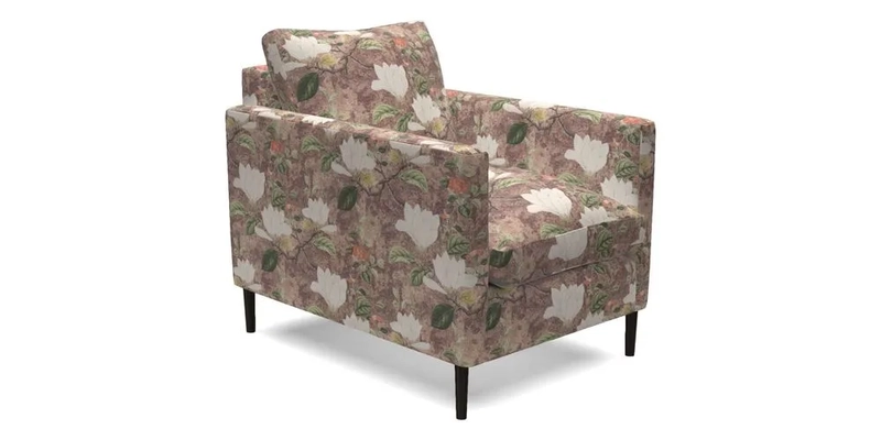 Heyshott Chair in Two Tone Plain Biscuit. Loose cover option available