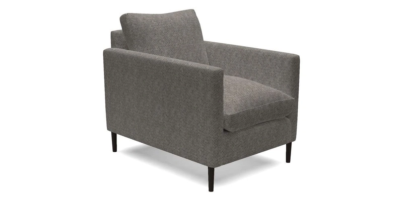 Heyshott Chair in Two Tone Plain Biscuit. Loose cover option available