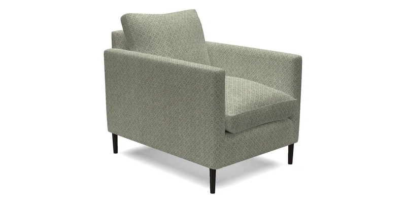 Heyshott Chair in Two Tone Plain Biscuit. Loose cover option available