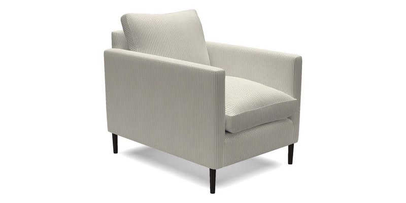 Heyshott Chair in Two Tone Plain Biscuit. Loose cover option available