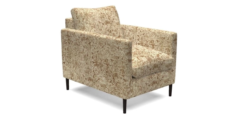 Heyshott Chair in Two Tone Plain Biscuit