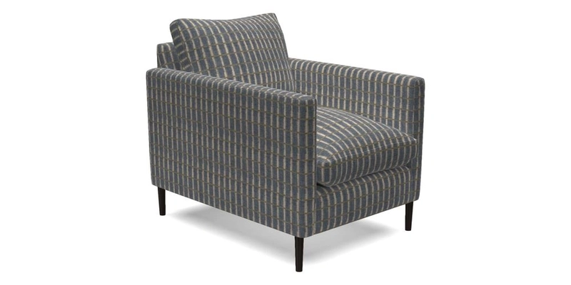 Heyshott Chair in Two Tone Plain Biscuit. Loose cover option available