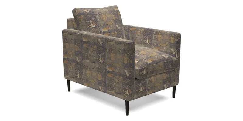 Heyshott Chair in Two Tone Plain Biscuit. Loose cover option available