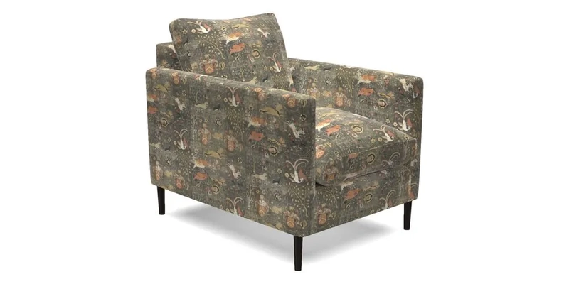 Heyshott Chair in Two Tone Plain Biscuit