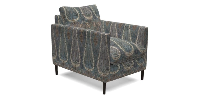 Heyshott Chair in Two Tone Plain Biscuit. Loose cover option available