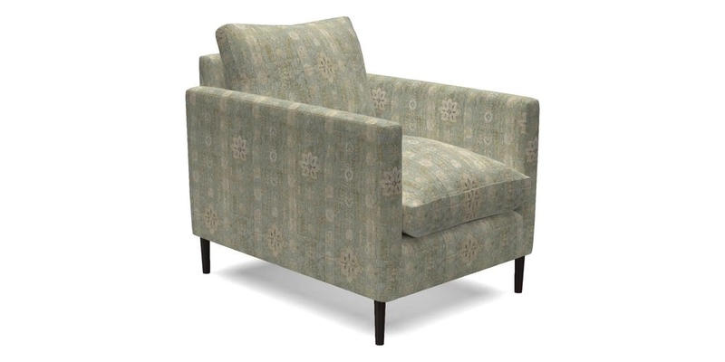 Heyshott Chair in Two Tone Plain Biscuit. Loose cover option available