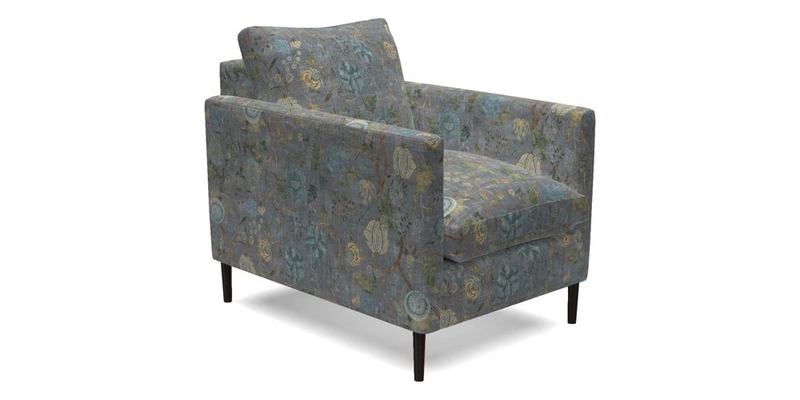 Heyshott Chair in Two Tone Plain Biscuit. Loose cover option available