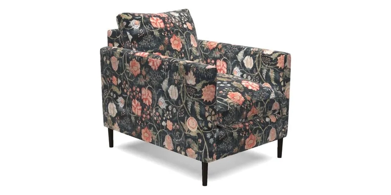 Heyshott Chair in Two Tone Plain Biscuit. Loose cover option available