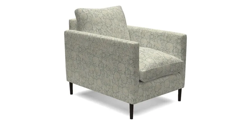 Heyshott Chair in Two Tone Plain Biscuit. Loose cover option available