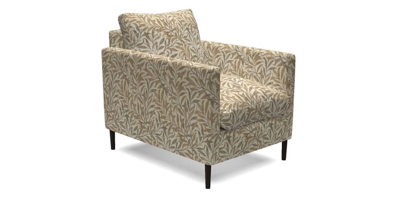 Heyshott Chair in Two Tone Plain Biscuit. Loose cover option available