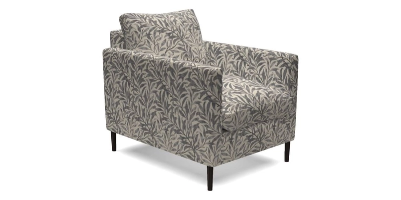 Heyshott Chair in Two Tone Plain Biscuit. Loose cover option available