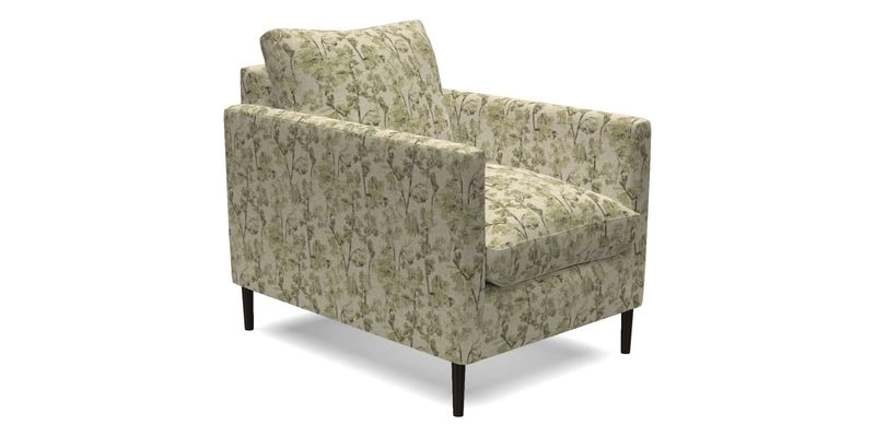 Heyshott Chair in Two Tone Plain Biscuit. Loose cover option available