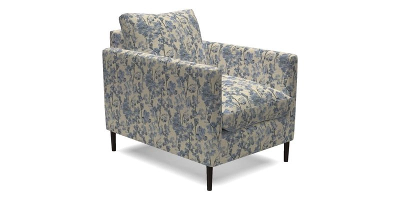 Heyshott Chair in Two Tone Plain Biscuit. Loose cover option available