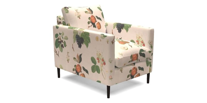 Heyshott Chair in Two Tone Plain Biscuit. Loose cover option available