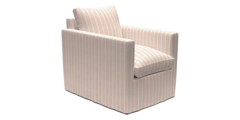 Heyshott Chair in Two Tone Plain Biscuit. Loose cover option available
