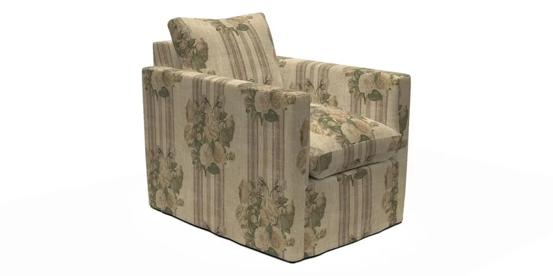 Heyshott Chair in Two Tone Plain Biscuit