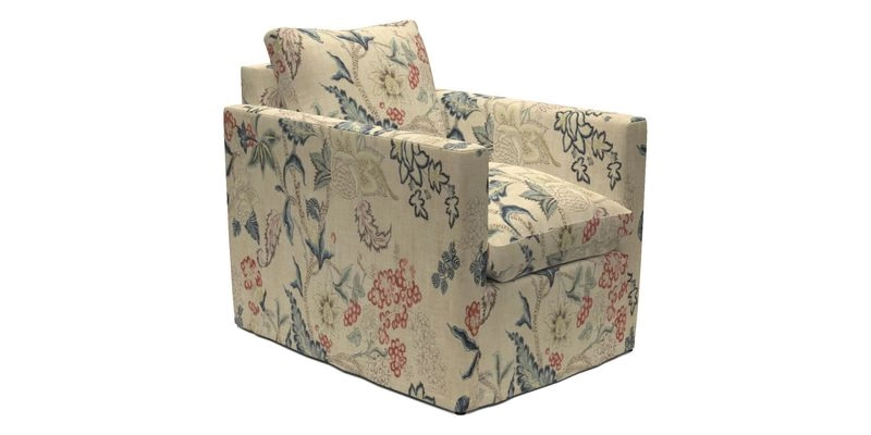 Heyshott Chair in Two Tone Plain Biscuit