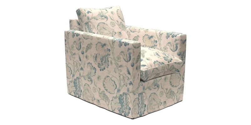 Heyshott Chair in Two Tone Plain Biscuit