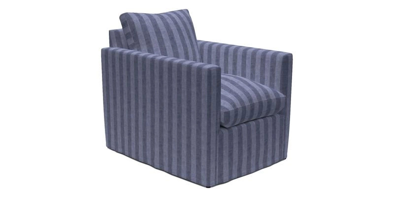 Heyshott Chair in Two Tone Plain Biscuit. Loose cover option available