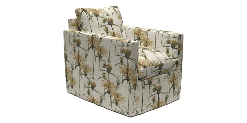 Heyshott Chair in Two Tone Plain Biscuit