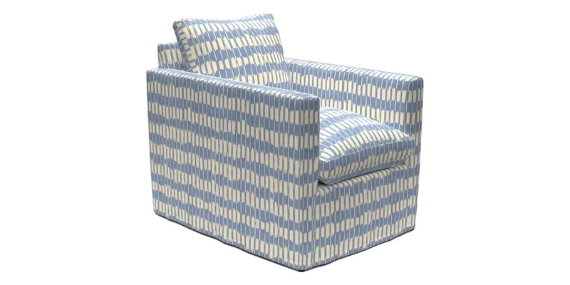 Heyshott Chair in Two Tone Plain Biscuit