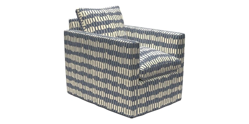 Heyshott Chair in Two Tone Plain Biscuit