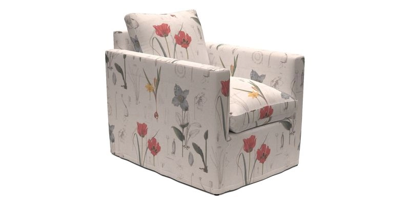 Heyshott Chair in Two Tone Plain Biscuit