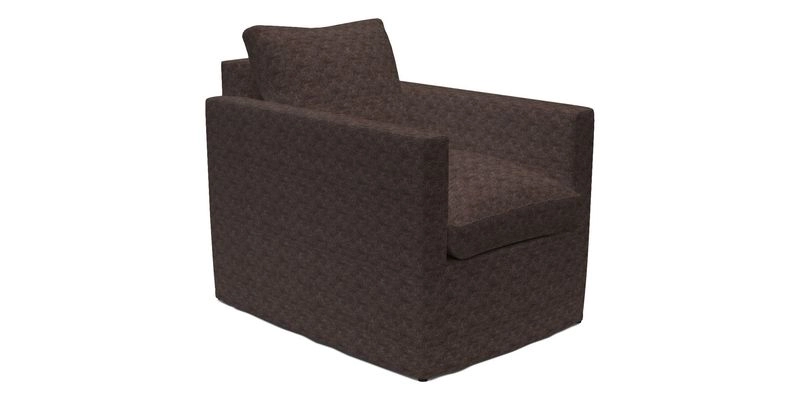 Heyshott Chair in Two Tone Plain Biscuit. Loose cover option available