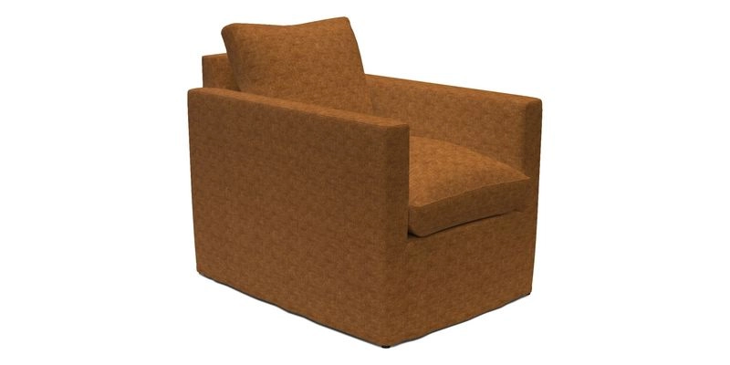 Heyshott Chair in Two Tone Plain Biscuit. Loose cover option available