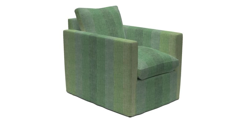 Heyshott Chair in Two Tone Plain Biscuit. Loose cover option available