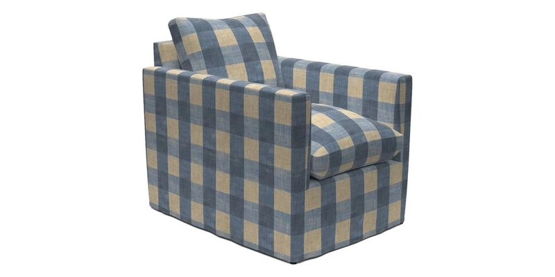 Heyshott Chair in Two Tone Plain Biscuit