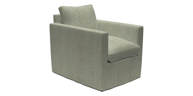 Heyshott Chair in Two Tone Plain Biscuit. Loose cover option available