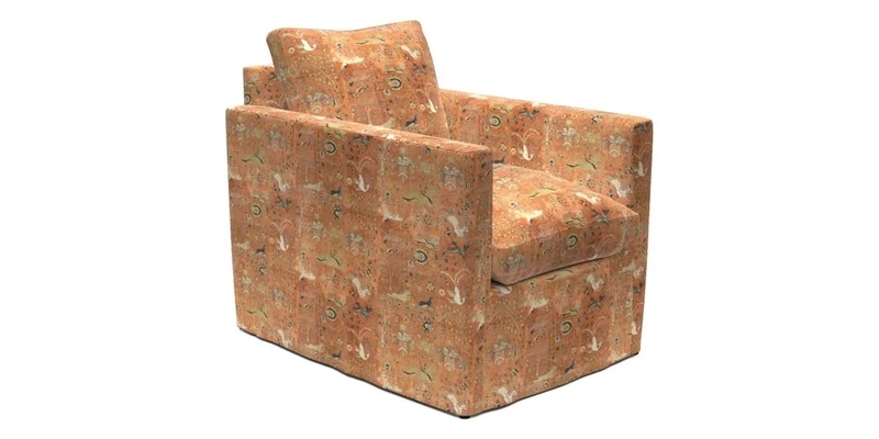 Heyshott Chair in Two Tone Plain Biscuit