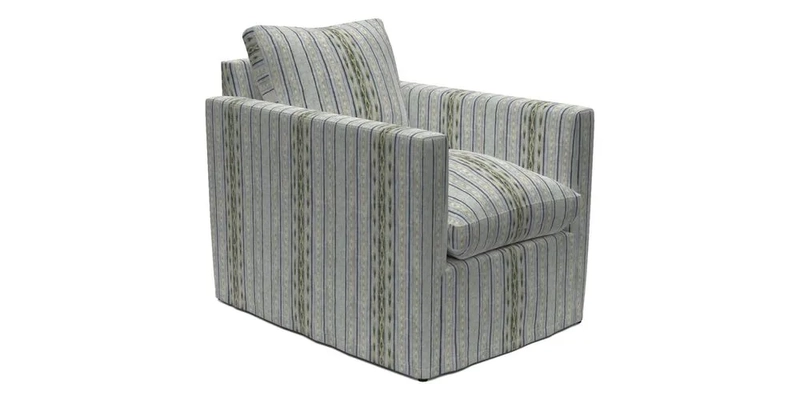 Heyshott Chair in Two Tone Plain Biscuit. Loose cover option available