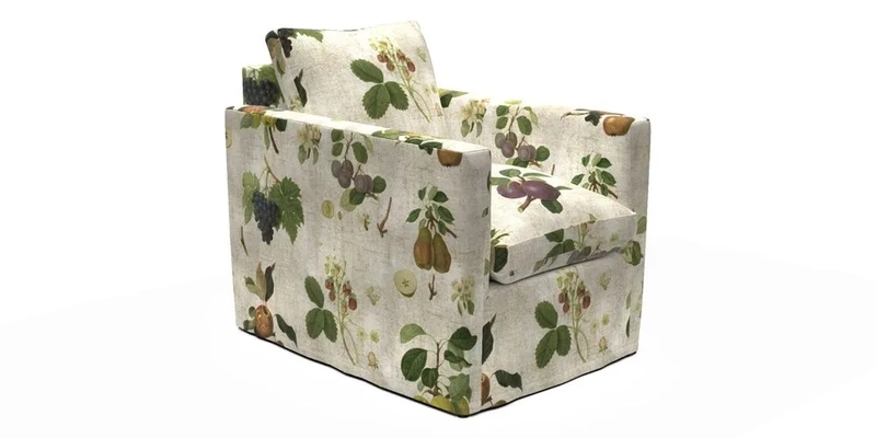 Heyshott Chair in Two Tone Plain Biscuit