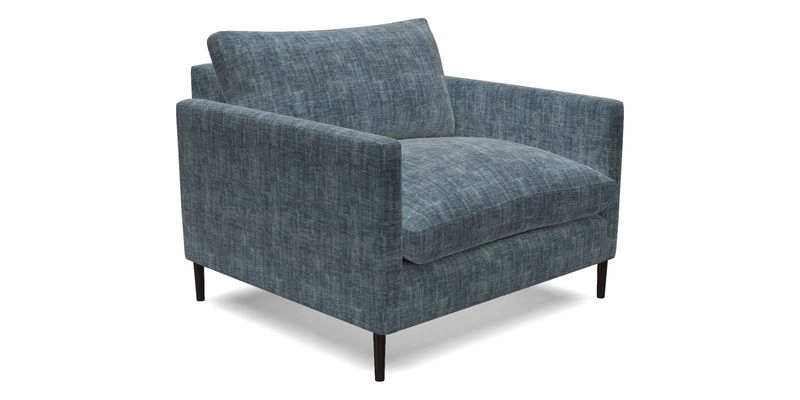 Heyshott Snuggler in Two Tone Plain Biscuit. Loose cover option available