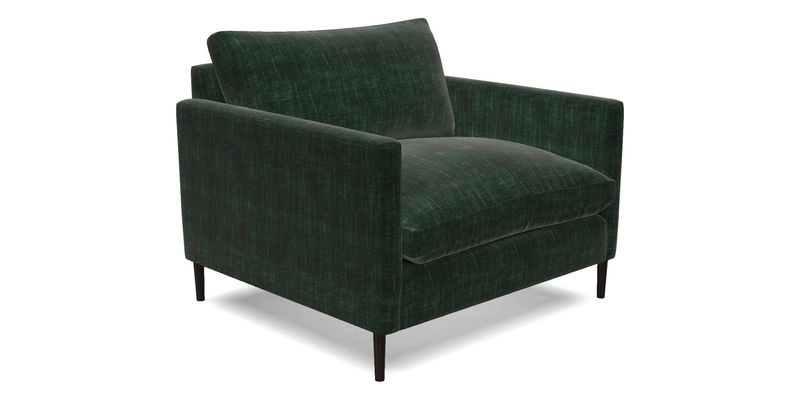 Heyshott Snuggler in Two Tone Plain Biscuit. Loose cover option available