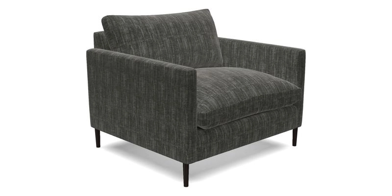 Heyshott Snuggler in Two Tone Plain Biscuit. Loose cover option available