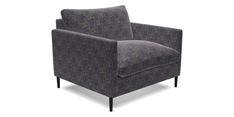 Heyshott Snuggler in Two Tone Plain Biscuit. Loose cover option available