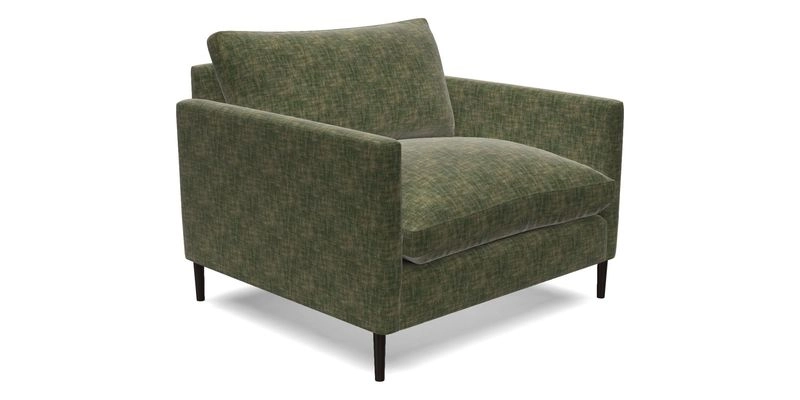 Heyshott Snuggler in Two Tone Plain Biscuit. Loose cover option available