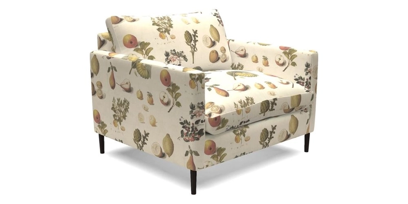 Heyshott Snuggler in Two Tone Plain Biscuit. Loose cover option available