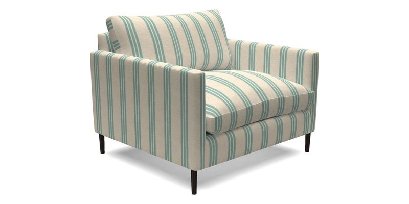 Heyshott Snuggler in Two Tone Plain Biscuit. Loose cover option available