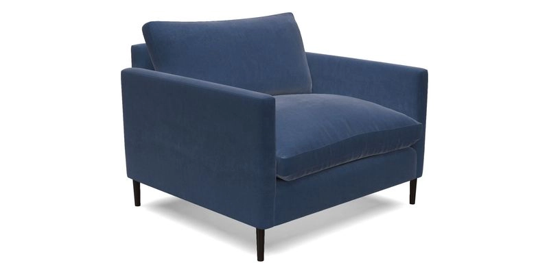 Heyshott Snuggler in Two Tone Plain Biscuit. Loose cover option available