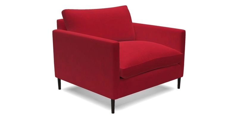Heyshott Snuggler in Two Tone Plain Biscuit. Loose cover option available