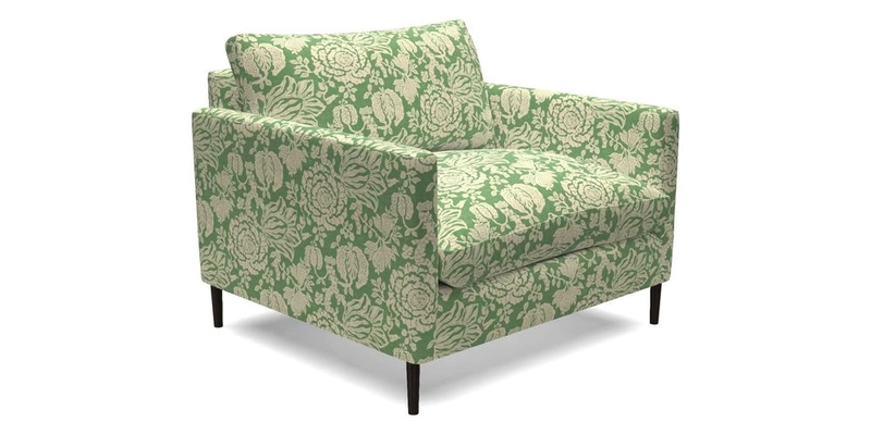 Heyshott Snuggler in Two Tone Plain Biscuit. Loose cover option available