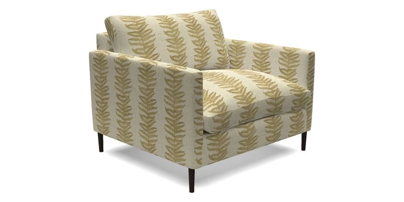 Heyshott Snuggler in Two Tone Plain Biscuit. Loose cover option available