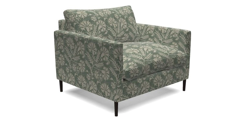 Heyshott Snuggler in Two Tone Plain Biscuit. Loose cover option available