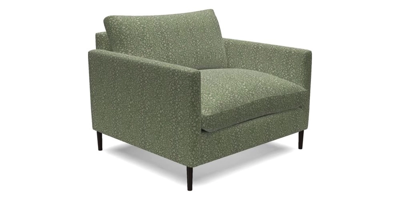 Heyshott Snuggler in Two Tone Plain Biscuit. Loose cover option available