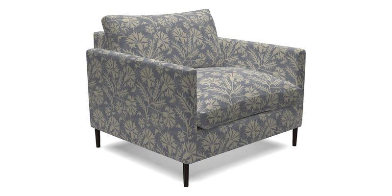 Heyshott Snuggler in Two Tone Plain Biscuit. Loose cover option available